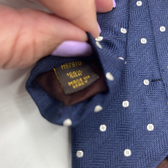Louis Vuitton Silk Neck Tie - Picture 4 of 12